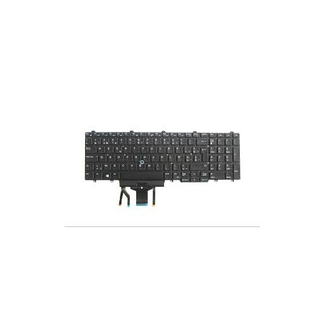 CLAVIER AZERTY NEUF  DELL Latitude e5550 - WCKVN - 0WCKVN - Rétroéclairé