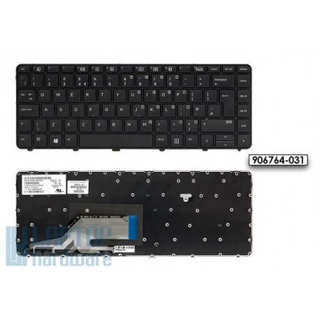 CLAVIER QWERTY UK NEUF HP Probook 430 G4 - 906764-031