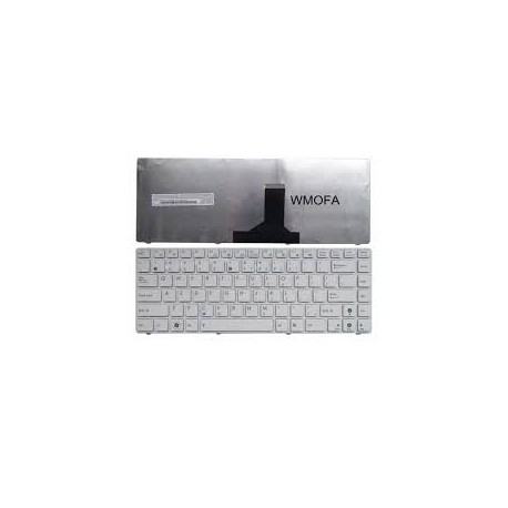 CLAVIER AZERTY NEUF ASUS K42, U30, X43 - AEKJ1F00130 0KNB0-4000FR00 MP-09Q56F0-9201. Blanc