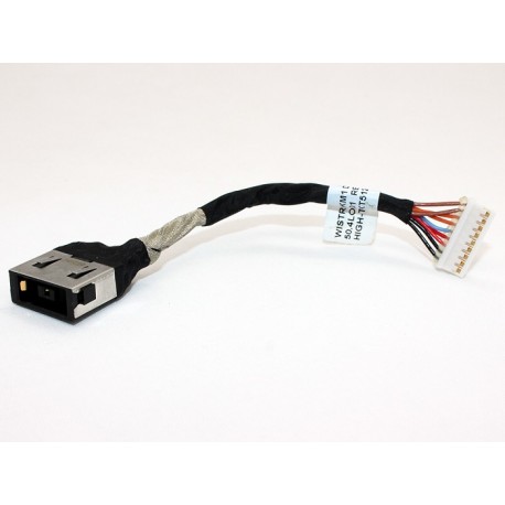 CONNECTEUR DC JACK + CABLE IBM LENOVO ThinkPad W W540 (20BG, 20BH) W541 - FRU04X5515