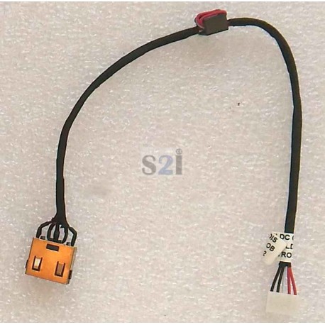 CONNECTEUR DC JACK + CABLE IBM LENOVO G50-30, G50-45, G50-70, G50-80, Z50-70, Z50-75 - Version UMA - 90205113