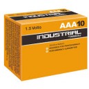 Lot de 10 piles Duracell INDUSTRIAL, 1,5 V, LR3, AAA Micro MN2400/LR03