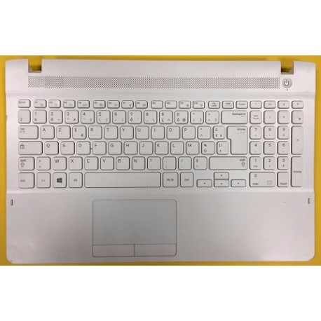 CLAVIER AZERTY NEUF + COQUE SAMSUNG NP270E5G - BA75-04808B Blanc