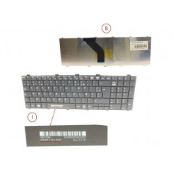 CLAVIER AZERTY NEUF FUJITSU LIFEBOOK AH532 AH512 - S26391-F167-B222 - CP612621-01 MP-11L66003D851W