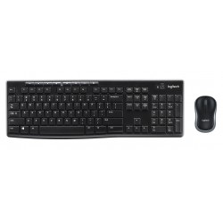 PACK CLAVIER AZERTY SOURIS SANS FIL LOGITECH - MK270 920-004510