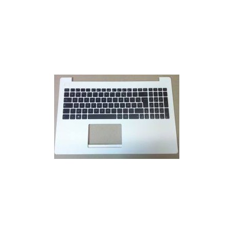 CLAVIER AZERTY NEUF + COQUE ASUS F553, X553, X553MA - 90NB04X2-R31FR0 - Blanc