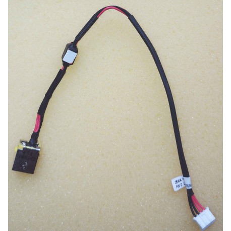 Connecteur alimentation carte mère portable + câble Packard Bell Easynote TV44HC, NV52L - 50.RZKN2.001 - 90W