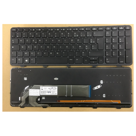 CLAVIER AZERTY NEUF HP Probook 450 G2, 455 G2, 470 G2, 640 G1 - Rétroéclairé - 780170-051 787801-051