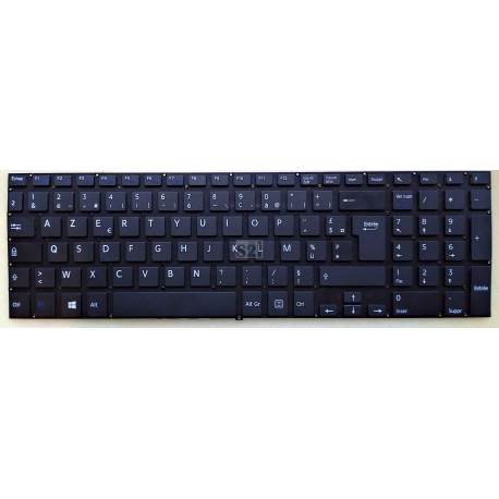CLAVIER AZERTY NEUF SONY SVE152 - 149239651FR, AEHK9F012103A, MP-12Q26F0-920 Noir