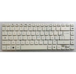 CLAVIER AZERTY NEUF Packard Bell EasyNote NS45HR NS44HR - KB.I140G.270 - Blanc