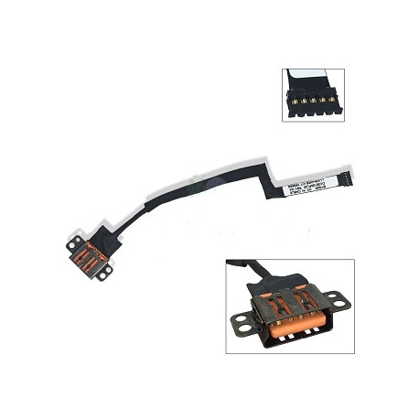 CONNECTEUR DC JACK + CABLE IBM Lenovo Yoga 900 900-13ISK 900-13ISK2 DC30100PN00 5C10K48429