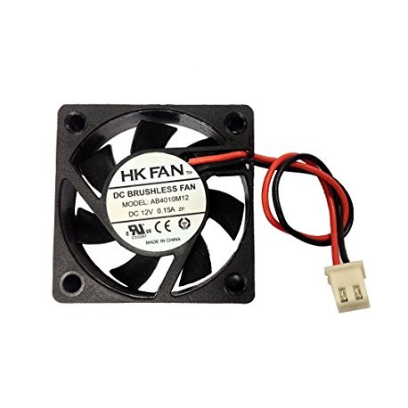 VENTILATEUR 40X40X10mm 0.15A 5V - 2 FILS AFB0405MA