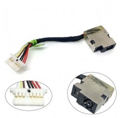 CONNECTEUR DC JACK + CABLE HP CHROMEBOOK - 799735-Y5 808155-013