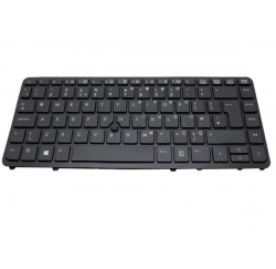 CLAVIER QWERTY US NEUF HP EliteBook 740 G1 840 G2 G3 836308-001 821177-001 - Sans Cadre