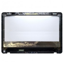 ENSEMBLE VITRE TACTILE + ECRAN LCD + CADRE  Asus UX360U UX360UA UX360UAK - 1920x11080 - Noir