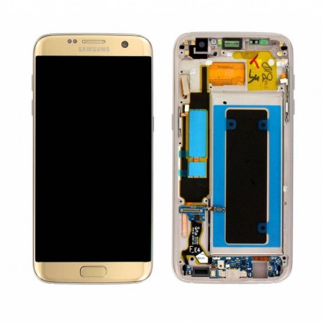 ENSEMBLE VITRE TACTILE + ECRAN LCD SAMSUNG Galaxy S7 Edge SM-G935F - OR
