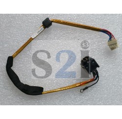 CONNECTEUR DC JACK + CABLE TOSHIBA  Qosmio X500, X505 - DD0TZ1AD100 - A000053090 