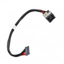 CONNECTEUR DC JACK +  CABLE HP EliteBook 8570W 8570P 8560w, Probook 6560B 6570B BCS156 DC - Version 2 - 645279-001