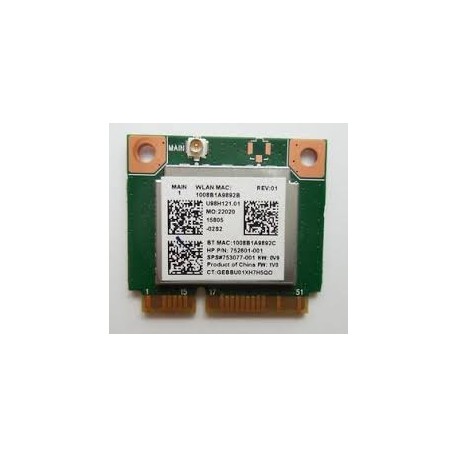 CARTE WIFI HHP Probook 350 355 450 455 G2 15-P 15-R 753077-001