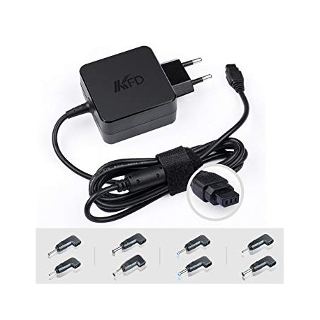 CHARGEUR UNIVERSEL 45W Acer, Asus, HP, Samsung, Toshiba - 8 Adaptateurs