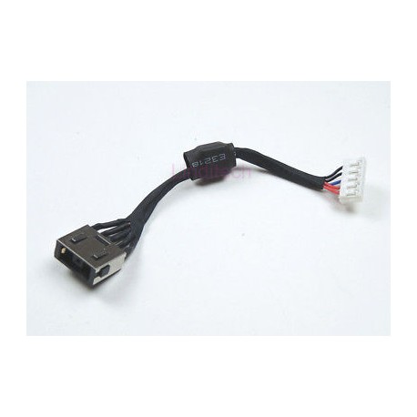 CONNECTEUR DC JACK + CABLE IBM LENOVO Ideapad Y700 Y700-15ACZ Y700-15ISK - DC30100PD00 DC30100PM00 5C10K25519 35043074