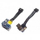 CONNECTEUR DC JACK + CABLE APPLE Macbook A1181 - 820-1966 820-2286-A 922-7580