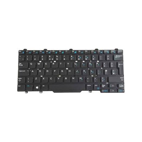 CLAVIER QWERTY UK  NEUF DELL LATITUDE E5450 E5470 5480 E7450 E7470 748 - 98KF2 098KF2