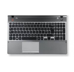 CLAVIER AZERTY NEUF + COQUE SAMSUNG NP350V5C - Silver - BA59-03271B