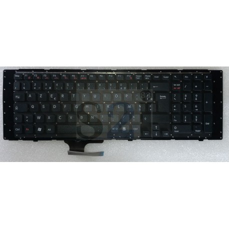 Clavier AZERTY Français De Remplacement Pour Sony Vaio VPCSE1X9E, VPCSE1Z9E, VPCSE2C5E…