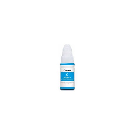 BOUTEILLE D'ENCRE CYAN CANON Pixma G2000, G2400 0664C001- GI-490C - 70ml