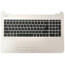 CLAVIER AZERTY NEUF + COQUE HP Pavilion 17-X, 17-Y - 856700-051 Blanc