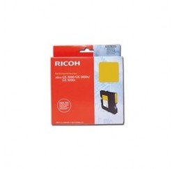 CARTOUCHE RICOH GEL D'ENCRE JAUNE AFICIO GX3000/3050N/GX5050N - 1000 pages - GC-21Y - 405535