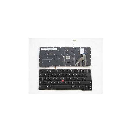 CLAVIER AZERTY NEUF IBM LENOVO THINKPAD X1 Carbon 2nd Gen 2014 Rétroéclairé