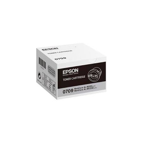 TONER NOIR EPSON WorkForce AL-M200DN STANDARD 2500 PAGES C13S050709 S050709