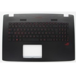CLAVIER AZERTY NEUF + COQUE ASUS GL752VW - 90NB0A41-R31FR0 - 90NB0A41-R31FR1 - Rétroéclairé