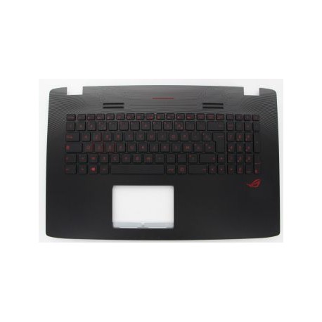 CLAVIER AZERTY NEUF + COQUE ASUS GL752VW - 90NB0A41-R31FR0 - 90NB0A41-R31FR1 - Rétroéclairé