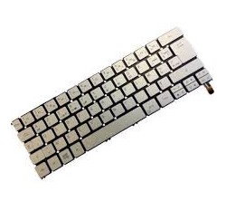 CLAVIER AZERTY NEUV ACER Aspire S7-392 S7-393 - NK.I1113.022 Silver Argent Rétroéclairé