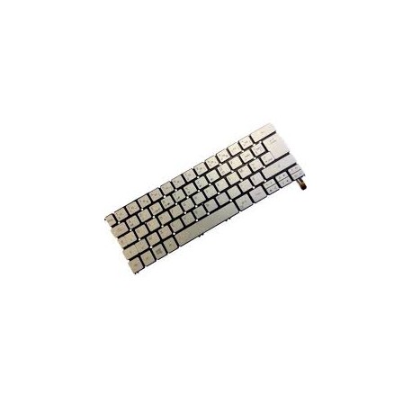 CLAVIER AZERTY NEUV ACER Aspire S7-392 S7-393 - NK.I1113.022 Silver Argent Rétroéclairé