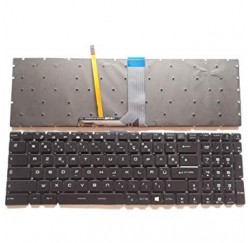 CLAVIER AZERTY NEUF MSI MSI GE63 GE63VR GE73 GE73VR - Rétroéclairé Coloré