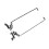 KIT CHARNIERES HP 15-AU FBG34003010 FBG34001010