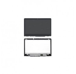 ENSEMBLE ECRAN LCD + VITRE TACTILE + CADRE HP Pavilion X360 14-BA - 1366x768