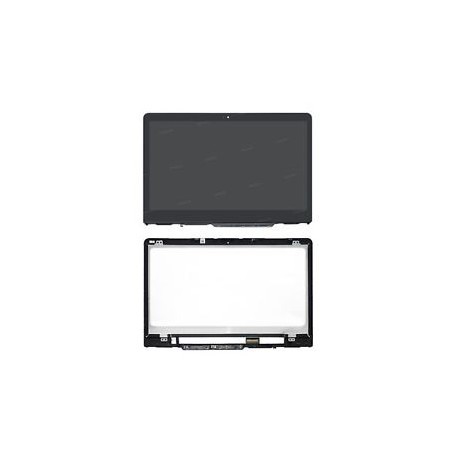 ENSEMBLE ECRAN LCD + VITRE TACTILE + CADRE HP Pavilion X360 14-BA - 1366x768