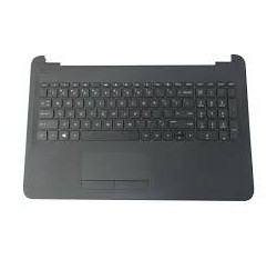 CLAVIER AZERTY + COQUE NEUF HP 15-AC 15-AF - 813976-051 - Gar.1 an - Noir