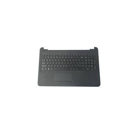 CLAVIER AZERTY + COQUE NEUF HP 15-AC 15-AF - 813976-051 - Gar.1 an - Noir