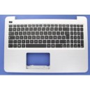 CLAVIER AZERTY NEUF + COQUE GRISE ASUS R558UA, R558UQ, R558UB, R558UJ, R558UV  - Gar.3 mois