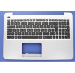 CLAVIER AZERTY NEUF + COQUE GRISE ASUS R558UA, R558UQ, R558UB, R558UJ, R558UV  - Gar.3 mois