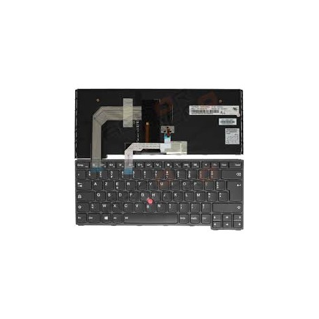 Clavier AZERTY Lenovo NSK-BK0ST Pour PC Portable - Disposition FR Standard, Réf. 25210873 | Neuf Sous Blister