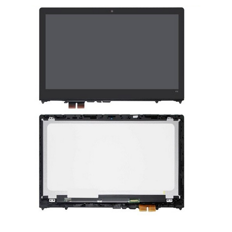 ENSEMBLE ECRAN LCD + VITRE TACTILE NEUVE + CADRE IBM LENOVO YOGA 510-15ISK, 510-15ISK