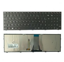 CLAVIER AZERTY NEUF IBM LENOVO IdeaPad Flex 2-15 Z50-70 NSK-BQABN 9Z.NB4BN.A0F Rétroéclairé