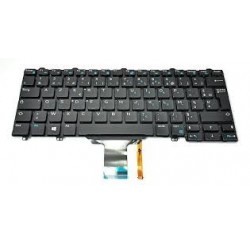 CLAVIER AZERTY DELL DELL Latitude 12 7000 - E7270 E7250 - 0H708X H708X NSK-LMABC Rétroéclairé